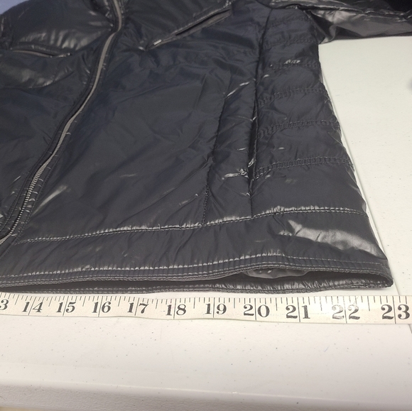 INC International Concept Black Puffer Zip- Up Jacket (Lg) NWT - Picture 14 of 14
